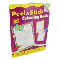 Peel & Stick Colouring Book - 1