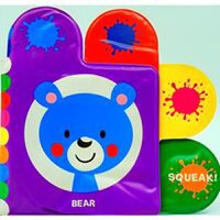 Squeaky Bath Books – Bear and Leaf - 1