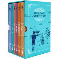 The Mark Twain 6 Book Deluxe Hardback Collection Set - 1