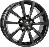 5X100 IT WHEELS ALICE Gloss Black ALIAJ 7.5 18 - 1