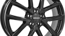 5X100 MONACO WHEELS 2 CL2 Gloss Black ALIAJ 7 17