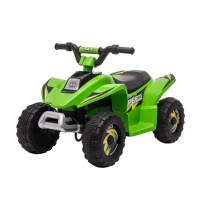 ATV Copii Electric HOMCOM cu Baterie Incarcabila 6V, Viteza 2,8-4,6km/h, Varsta 3-5 Ani, 72x40x45,5cm, Verde | Aosom Romania - 1