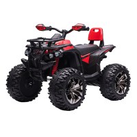 ATV electric 12V HOMCOM pentru copii 3-5 ani, 100x65x73cm | Aosom RO - 1