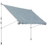 Copertina Outsunny cu Structura Telescopica din Metal si Poliester, 300x150cm | Aosom RO - 1