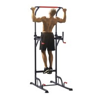 HOMCOM Aparat pentru Fitness bara de tragere inaltime reglabila Greutate Max. 120kg - 1