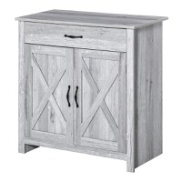 HOMCOM Bufet de Bucatarie Stil Country, Mobilier Multifunctional | Aosom Romania - 1