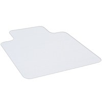 HOMCOM Covoras pentru Scaun Birou, Covor de Protectie pentru Podea Anti-alunecare , 90x120cm - 1