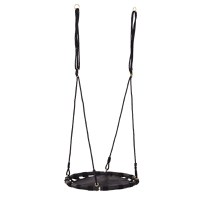 HOMCOM, leagan tip cuib, Φ 60 cm, negru | Aosom Ro - 1