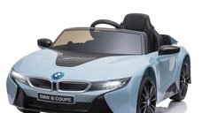 HOMCOM Licensed BMW I8 Coupe Masina Electrica telecomanda MP3 baterie pentru 3-8 ani