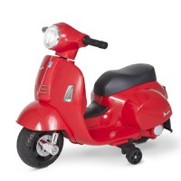 Motocicleta pentru Copii HOMCOM Brand Vespa 6V, 18-36 luni | Aosom RO - 1