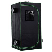 Outsunny Prelata pentru Cultivare Hidroponica Grow Tent 80x80x160cm - 1