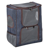 PawHut rucsac pentru caini si pisici 35x28.5x45 cm, albastru | AOSOM RO - 1