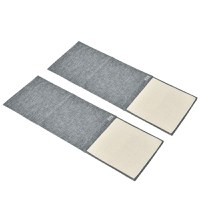 PawHut Set 2 stalpi pentru pisici 42,5 cm x 42,5 cm, gri | AOSOM RO - 1