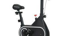 SPORTNOW Bicicleta pentru exercitii fizice, Bicicleta magnetica pentru ciclism in interior, ecran LCD, suport sticle/tableta