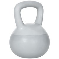 SPORTNOW Gantera kettlebell cu maner larg 10 kg, gantere pentru antrenamente de rezistenta | Aosom RO - 1