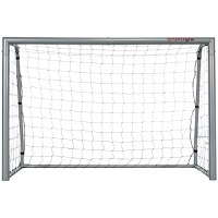 SPORTNOW Poarta de fotbal 6ft x 2ft, Plasa de fotbal pentru gradina cu tarusi de sol, montare rapida si simpla, Poarta pentru antrenament - 1