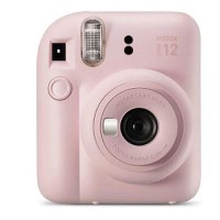 Aparat Foto Compact Instant Fujifilm Instax Mini 12 + Instax Mini Glossy (Roz) - 1