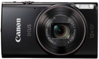 Aparat Foto Digital Canon IXUS 285HS, 20.2 MP, Filmare Full HD, Zoom optic 12x (Negru) - 1