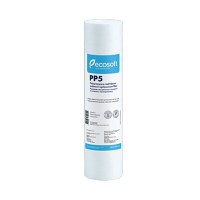 Cartus filtrant polipropilena 10 Ecosoft pentru eliminarea sedimentelor - 1