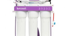 Purificator cu osmoza inversa Ecosoft P URE Alkafuse cu pompa booster si cadru metalic