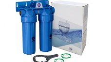 Sistem de filtrare Duplex 10 in 2 etape Aquafilter FHPRNxx-B-TWIN