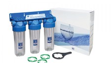 Sistem de filtrare Triplex 10 in 3 etape Aquafilter FHPRCLx-B-TRIPLE