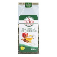 5 O' Clock Tea Ceai Verde cu Mar si Scortisoara 200g - 1