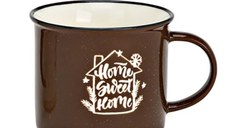 Cana Portelan Home Sweet Home 300ml (choco)