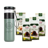 Pachet Termos Brew2Go Verde + Ceaiuri 5 O'Clock Tea Energizante - 1