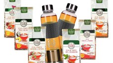 Winter Family Fruit Kit by 5 O'Clock Tea (2 Sticle cu Infuzor+6 ceaiuri 5 O'ClockTea)