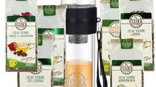 Winter Warmth Green Kit (Sticla BrewTravel + 6 ceaiuri verzi)