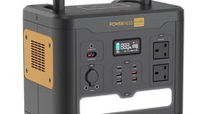 Acumulator extern Power Station Powerness U1500, 1536Wh, 4 USB-A, 2 USB-C, 2 x AC, Negru