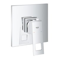 Bateri dus Grohe Eurocube, aparenta, monocomanda, 1 iesire, crom - 24061000 - 1