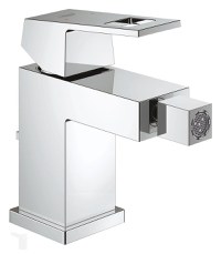 Baterie bideu Grohe Eurocube,crom,furtune flexibile-23138000 - 1