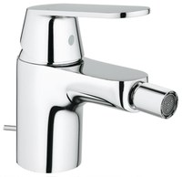 Baterie bideu Grohe Eurosmart Cosmo, furtune flexibile, crom-32839000 - 1