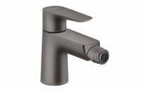 Baterie bideu Hansgrohe Talis E cu ventil pop-up, brushed black chrome - 71720340