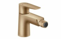 Baterie bideu Hansgrohe Talis E cu ventil pop-up, brushed bronze - 71720140