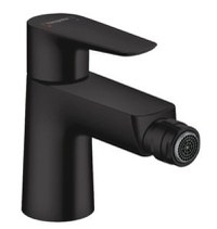 Baterie bideu Hansgrohe Talis E cu ventil pop-up, negru mat - 71720670 - 1