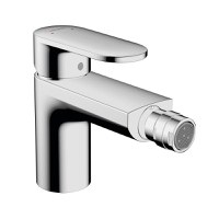 Baterie bideu Hansgrohe Vernis Blend cu ventil pop-up, crom - 71210000 - 1