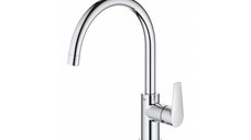 Baterie bucatarie Grohe Startedge, pipa pivotanta, crom, furtune flexibile-30529001