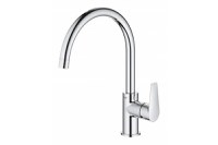 Baterie bucatarie Grohe Startedge, pipa pivotanta, crom, furtune flexibile-30529001 - 1