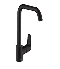 Baterie bucatarie Hansgrohe Focus M41 260, monocomanda, pivotanta, negru mat - 31820670 - 1