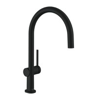 Baterie bucatarie Hansgrohe Talis M54 220, negru mat - 72804670 - 1