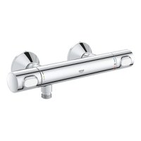 Baterie cabina dus Grohe Precision Flow, termostat, cromat,filtru impuritati-34840000 - 1