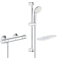 Baterie cabina dus termostat Grohe Grhtherm 800 set dus inclus(34565001) + savoniera(27596000) - 1