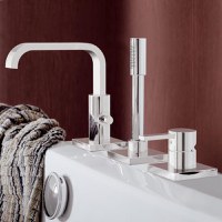 Baterie cada/dus 3 gauri, Grohe Allure, montare pe cada, corp incastrat inclus (19316000,33339) - 1