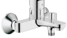 Baterie cada/dus Grohe Bau Edge, montare pe perete, crom-23334000