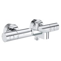 Baterie cada/dus Grohe Grohtherm 800 Cosmo ,termostat,crom,montare perete-34766000 - 1