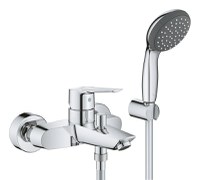 Baterie cada Grohe Start, set de dus inclus, crom,model 2022-23413002 - 1