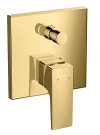 Baterie cada Hansgrohe Metropol montaj incastrat, polished gold optic - 32545990 - 1